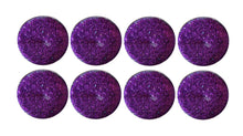 Încărcați imaginea în Galerie, Lumanari Pastila Glitter Set 8 Buc Mov Inchis Nunta
