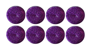 Lumanari Pastila Glitter Set 8 Buc Mov Inchis Nunta