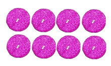 Încărcați imaginea în Galerie, Lumanari Pastila Glitter Set 8 Buc Roz Pink Nunta