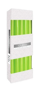 Lumanari Conice Set Verde10 Bucati