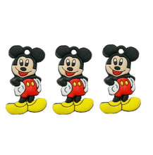 Încărcați imaginea în Galerie, Cadou pentru Copii Martisor 1 8 Martie din Cauciuc Silicon Disney Mickey Mouse Galben primavara