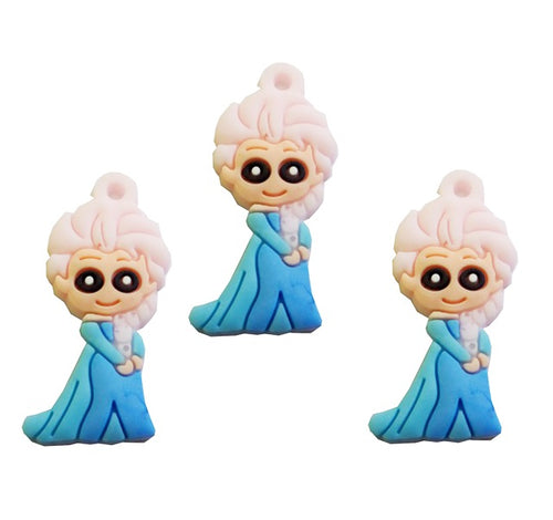 Cadou pentru Copii Martisor 1 8 Martie din Cauciuc Silicon Disney Frozen Regatul de Gheata Regina Elsa Baby
