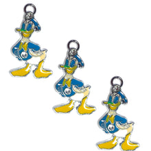 Încărcați imaginea în Galerie, Cadou pentru Copii Martisor 1 8 Martie din Metal Galvanizat Disney Donald Duck Albastru Blue Clubul lui Mickey Mouse Daisy