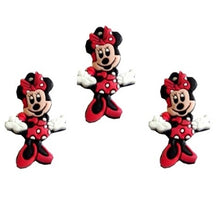 Încărcați imaginea în Galerie, Figurina din Cauciuc Silicon Disney 1 buc Minnie Mouse Baby Fetita Rosie Accesorii Decorative de Lipit
