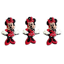 Încărcați imaginea în Galerie, Figurina din Cauciuc Silicon Disney 1 buc Minnie Mouse Baby Fetita Rosie Accesorii Decorative de Lipit