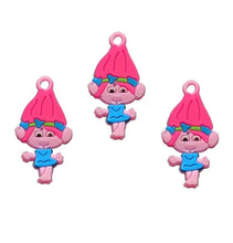 Încărcați imaginea în Galerie, Cadou pentru Copii Martisor 1 8 Martie din Cauciuc Silicon Disney Trolls Pink Poppy Fetita Roz