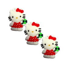 Încărcați imaginea în Galerie, Cadou pentru Copii Martisor 1 8 Martie din Cauciuc Silicon Disney Copii Pisicuta Hello Kitty Capsunica Rosie cu Trifoi  Desene animate