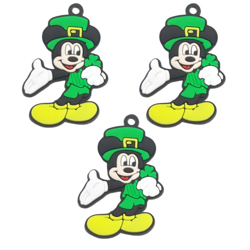 Cadou pentru Copii Martisor 1 8 Martie din Cauciuc Silicon Disney Sfantul Patrick Mickey Mouse Cadou 1 8 Martie