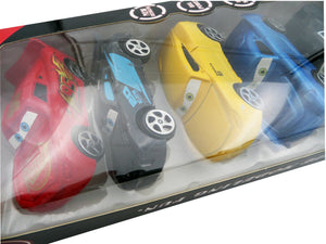 Jucarii Masini in Cutie Cadou Set 6 buc Cars Masinute Fulger Bucsa Hamilton