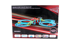 Încărcați imaginea în Galerie, Jucarie Set Masini in Cutie Cadou Cars 3 Circuit Masini cu Baterii Jucarie Baieti