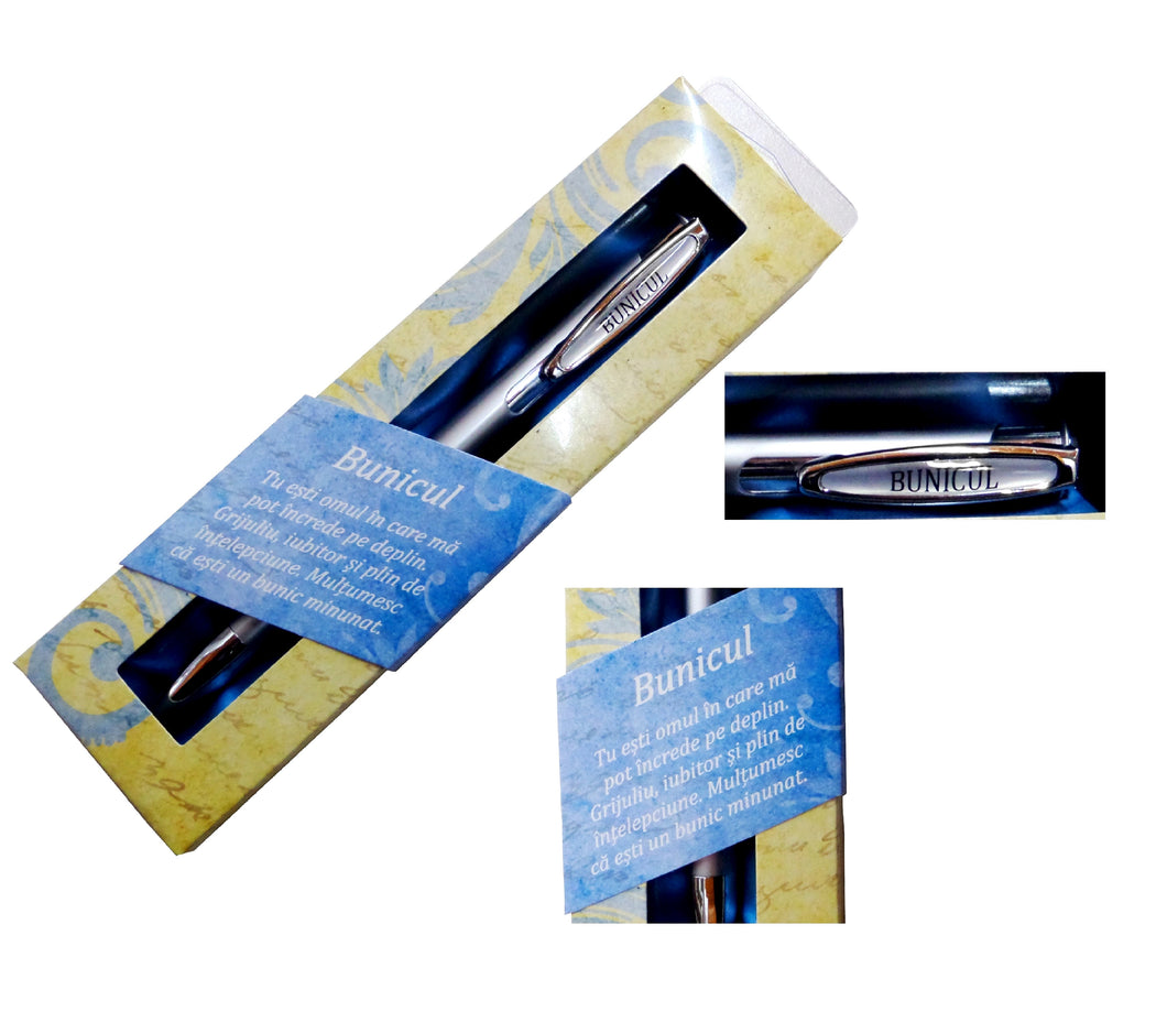 Pix in Cutie Cadou cu Personalizat Mesaj Dedicatie ''Bunicul''
