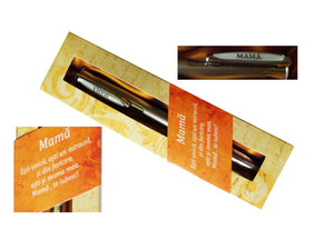 Pix in Cutie Cadou Personalizat cu Mesaj Dedicatie "Mama' Cadou femei Doamne Mama 8 martie