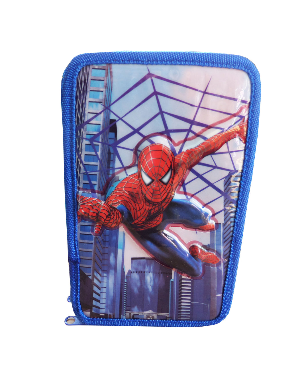 Penar de Scoala Echipat 3D cu Rechizite 2 Fermoare Marvel Omul Paianjen Spiderman