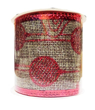Încărcați imaginea în Galerie, Panglica Decor Ribbon de Craciun Impachetat Cadouri Panza Sac Ghirlanda Globuri