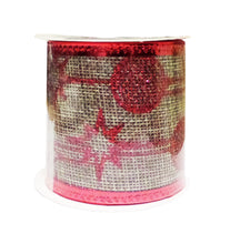 Încărcați imaginea în Galerie, Panglica Decor Ribbon de Craciun Impachetat Cadouri Panza Sac Ghirlanda Globuri