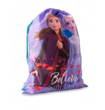 Încărcați imaginea în Galerie, Sac pentru Echipament de Sport Fitness Copii Antrenament pentru Fetite Disney Frozen Regatul de Gheata Ana si regina Elsa