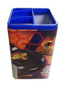 Suport Creioane din Metal Birou Scoala Disney Baieti Masinute Cars Hamilton