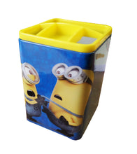 Încărcați imaginea în Galerie, Suport Creioane din Metal pentru Copii Birou Scoala Disney Despicable Minionii Galbeni