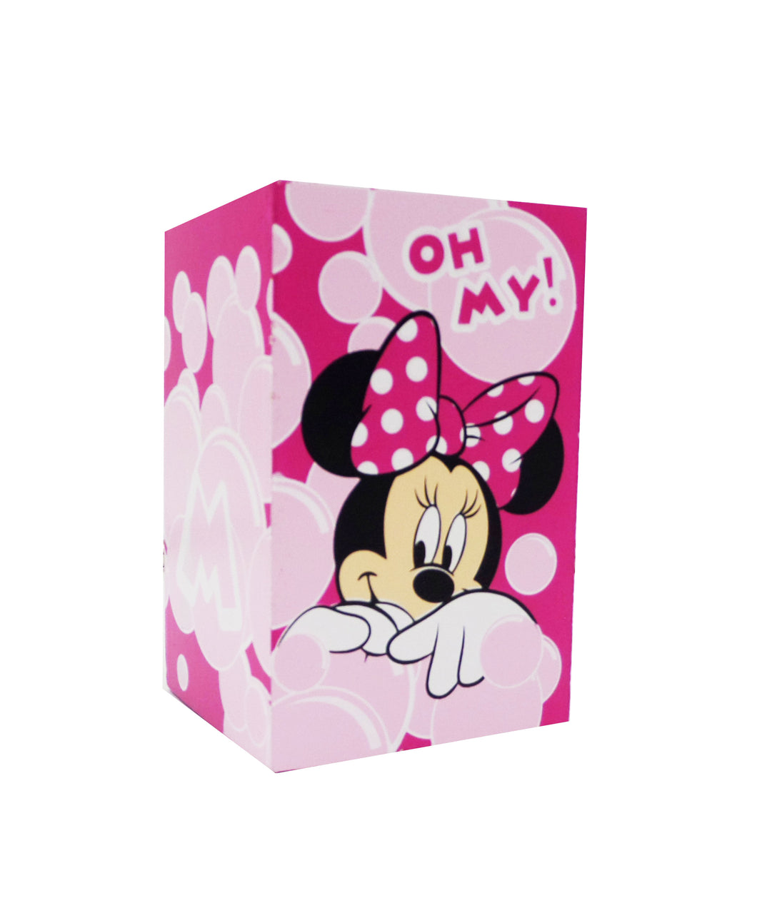 Suport Creioane din Lemn Copii de Birou Minnie Mouse Smile Pink