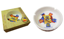 Încărcați imaginea în Galerie, Scrumiera in Cutie Cadou Barbati Ceramica Suvenir Regiuni Romania