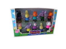 Încărcați imaginea în Galerie, Set Figurine Peppa the Pig Jucarii 10 buc in Cutie Cadou Disney Jucarie Fetite Baieti