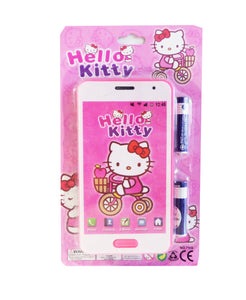Jucarie Telefon IPhone Copii cu Baterii Disney Pisicuta Hello Kitty