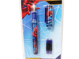 Stilou Copii pentru Scoala Baieti cu Patroane Rezerve Marvel Spiderman Omul Paianjen