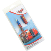 Încărcați imaginea în Galerie, Stilou Copii pentru Scoala cu Rezerve Patroane Disney Cars Masinute Fulger McQueen 95 Set Scolar cu Rezerve