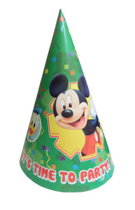 Set Coifuri de Petrecere Aniversare Party Tematice Mickey Mouse Green