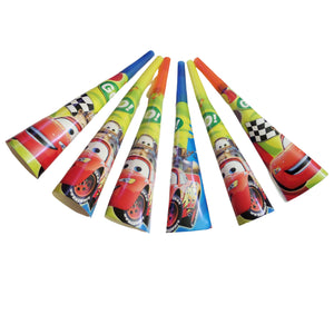 Set de Petrecere Aniversare Party Tematice Disney Cars Masinute Let's Race Cars Baieti Fulger Bucsa Suflatori