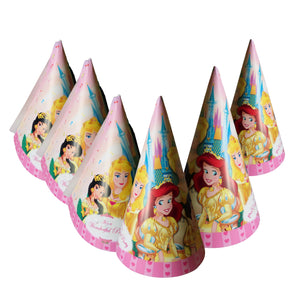 Set de Petrecere Aniversare Party Printese Disney Golden Group coifuri de petrecere