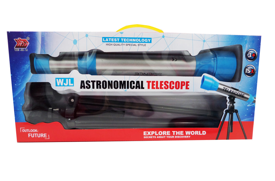 Telescop Astronomic Jucarie Interactiva pentru Copii Explorator Cadou Baieti Microscop