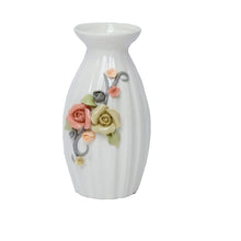 Încărcați imaginea în Galerie, Vaza de Flori din Portelan Trandafiri Shabby Chic Crenguta
