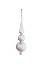 Încărcați imaginea în Galerie, Varf de Brad Craciun Cadou de Pom Sarbatori 3D Auriu Glitter 29 cm