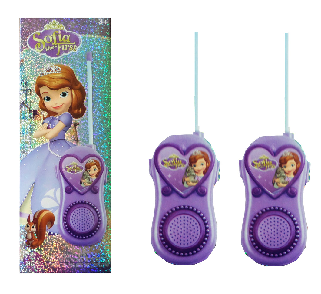 Walkie Talkie Copii Set Statii Radio 2 buc Disney Printesa Sofia Intai