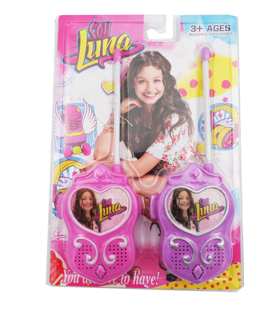 Walkie Talkie Copii Set Statii Radio 2 buc Jucarie Copii Disney Soy Luna Cantareata Disney Fetite