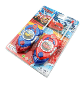 Walkie Talkie Copii Set Statii Radio 2 buc Jucarie Copii Disney Cars 2 Masinute Fulger McQueen Masina Rosie