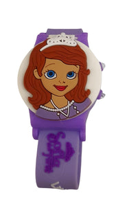 Ceas de Mana Electronic Digital pentru Copii Disney Printesa Sofia