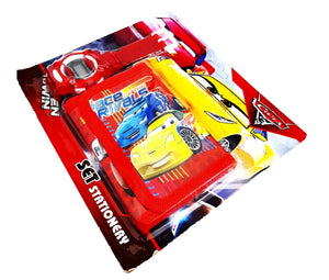 Set Ceas de Mana Electronic si Portofel Copii Cars Masinute Fulger McQueen