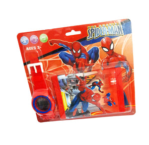 Set Ceas de Mana Electronic si Portofel Copii The Amazing Spiderman