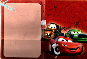 Felicitare Muzicala de Craciun Cadou Carton 3D Disney Fulger McQueen Cars Sparkys