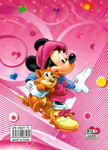 Încărcați imaginea în Galerie, Carte de Colorat Disney pentru Copii cu Sticker-e cu Mickey si Minnie Mouse Elevi Scoala
