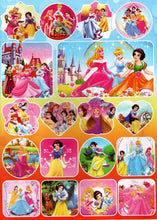 Încărcați imaginea în Galerie, Carte de Colorat Copii cu Stcker-e cu Printese Disney Cenusareasa Ariel si Belle
