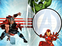 Încărcați imaginea în Galerie, Felicitare din Carton 3D Avengers Super-Eroi Team Hulk Ironman