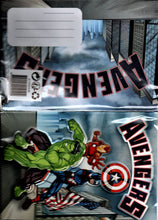 Încărcați imaginea în Galerie, Felicitare din Carton 3D pentru Copii Party Avengers Super-Eroi Team Hulk Ironman Captain America