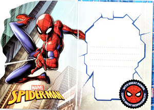 Felicitare din Carton 3D pentru Copii Party Spider-Man Omul Paianjen Marvel Cadou baieti