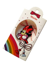 Încărcați imaginea în Galerie, Martisor Copii din Cauciuc Silicon Disney in Cutie Cadou 1 buc Minnie Mouse Roz Rosu