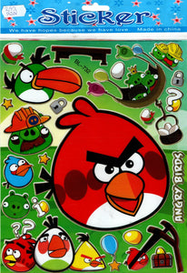 Abtibild Sticker pentru Copii Autocolant de Lipit Angry Birds