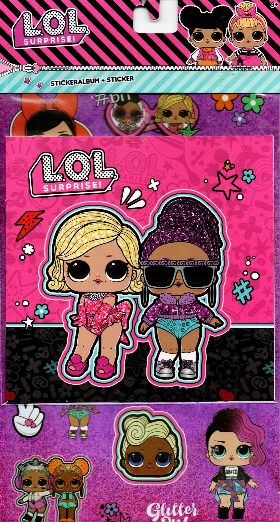 Sticker abtibild pentru copiii STCK-0024 Stikeralbum LOL