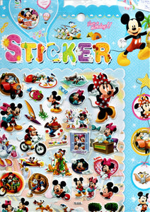 Abtibild Sticker Autoadeziv Autocolant pentru Copii Disney Mickey si Minnie Mouse
